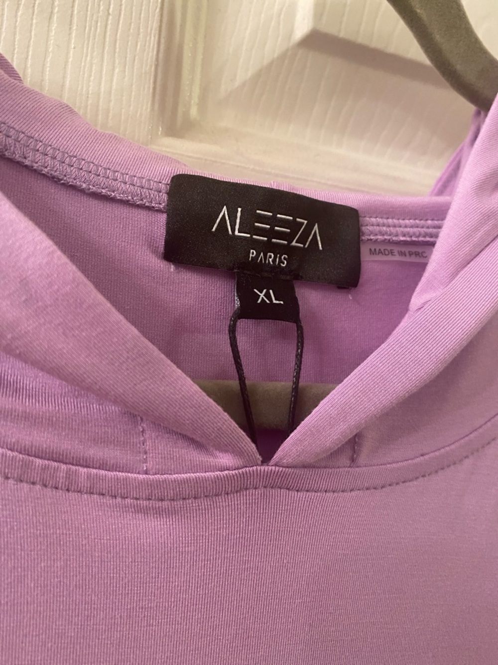 Aleeza Paris Lavender Maxi Hoodie Dress - Picture 2 of 7